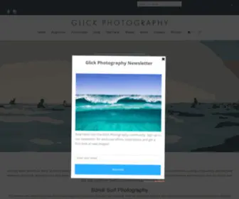 Glickphotography.com.au(Beach Photography Prints) Screenshot