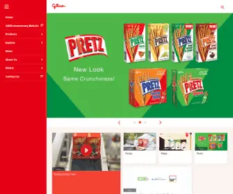 Glico.com(Glico Global Official Site) Screenshot