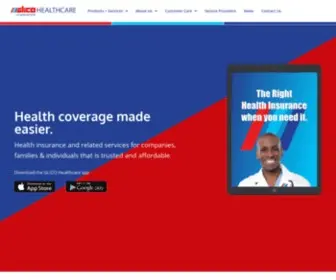 Glicohealth.com(GLICO Healthcare) Screenshot