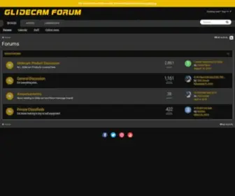 Glidecamforum.com(Glidecam Forum) Screenshot