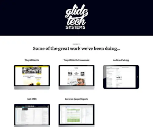 Glidetechsystems.com(Glidetech Systems) Screenshot