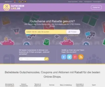 Glike.de(Gutscheine, Rabatte & Deals) Screenshot