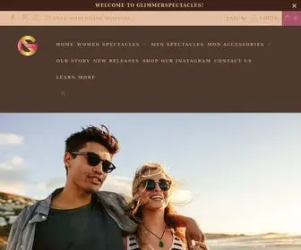Glimmerspectacles.com(GlimmerSpectacles) Screenshot