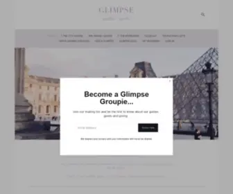 Glimpseguides.com(Glimpse guides) Screenshot