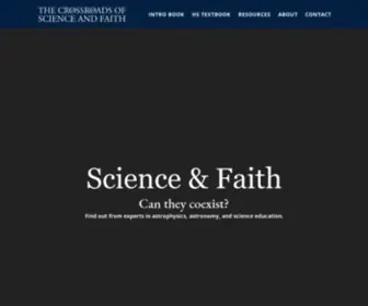 Glimpseofhissplendor.com(The Crossroads of Science and Faith Books) Screenshot