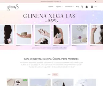 Glina.si(Slovenska siva glina iz komende) Screenshot