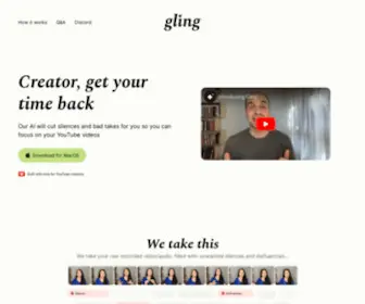 Gling.ai(Gling) Screenshot