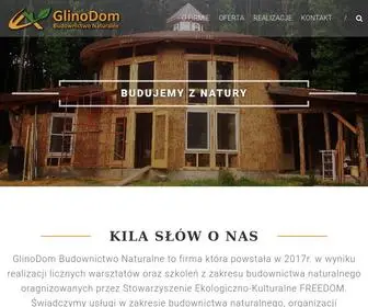 Glinodom.pl(Budownictwo Naturalne) Screenshot
