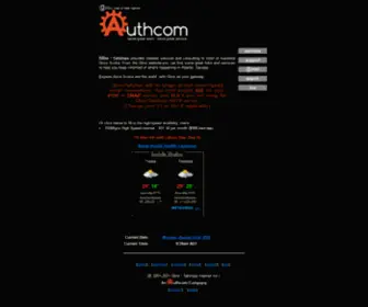 Glinx.com(Glinx/Tallships Internet are now Authcom Industries Ltd) Screenshot