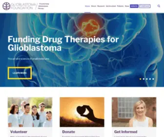 Glioblastomafoundation.org(Glioblastoma Foundation) Screenshot