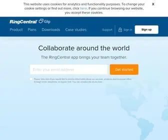 Glip.com(Free Video Meetings) Screenshot