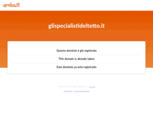 Glispecialistideltetto.it(Glispecialistideltetto) Screenshot