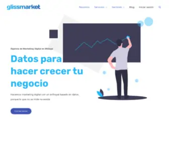 Glissmarket.com(Agencia de Marketing Digital con cabeza) Screenshot