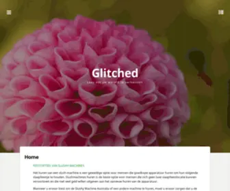 Glitched.nl(Lees om uw wereld te verkennen) Screenshot