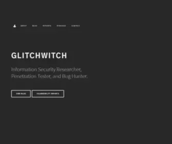 Glitchwitch.io(Glitch Witch Security) Screenshot