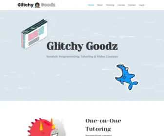 Glitchygoodz.com(Glitchy Goodz) Screenshot