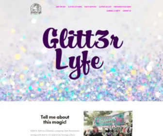 Glitt3RLyfe.com(Glitt3r Lyfe) Screenshot