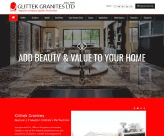 Glittek.com(Glittek Granites) Screenshot