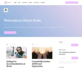 Glitter-Brain.com(Glitter Brain) Screenshot