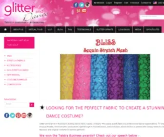 Glitteranddance.com.au(Glitter and Dance) Screenshot