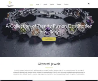 Glitteratijewelsuk.com(Glitterati Jewels) Screenshot