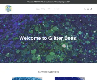 Glitterbees.com(Glitter Bees Company) Screenshot