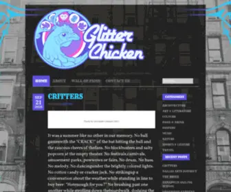 Glitterchicken.org(Break out of your shell) Screenshot