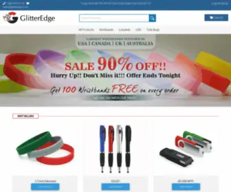 Glitteredge.com(Cheap promotional items for business) Screenshot