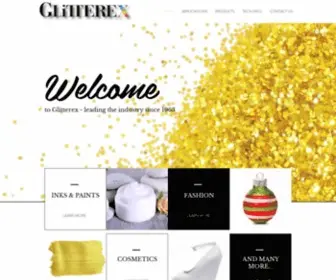 Glitterex.com(Glitterex Corporation) Screenshot