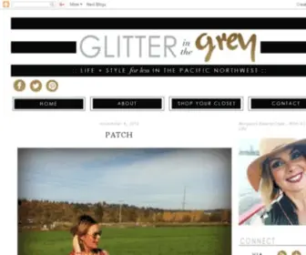 Glitterinthegrey.com(Glitter In The Grey) Screenshot