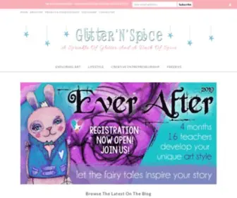 Glitternspice.com(Glitter 'N Spice) Screenshot