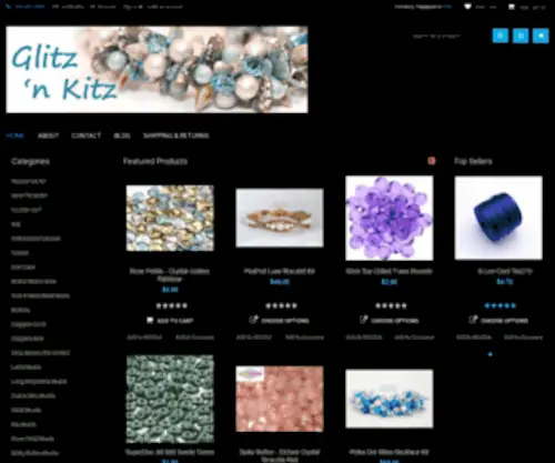 Glitznkitz.com(Glitz 'n Kitz) Screenshot
