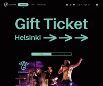 Glivelab.fi(G Livelab) Screenshot