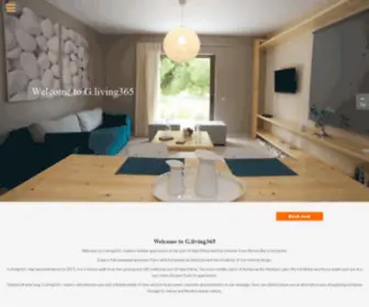Gliving365.com(Holiday apartments in Agia Efimia) Screenshot