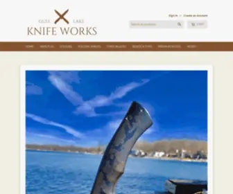 GLknifeworks.com(Custom Knives) Screenshot