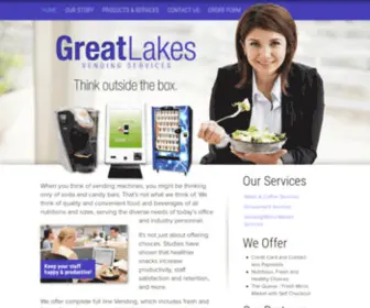 GLmvending.com(Great Lakes Vending) Screenshot
