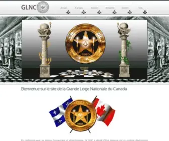 GLNC.org(Grande loge nationale du canada) Screenshot