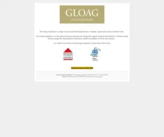 Gloagfoundation.org.uk(The Gloag Foundation) Screenshot
