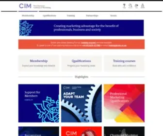 Global-Benchmark.com(CIM marketing research) Screenshot