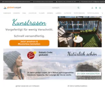 Global-Carpet.de(Ihr kompetenter Fachhändler) Screenshot