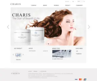 Global-Cha.com(CHARIS GLOBAL) Screenshot