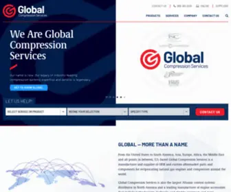 Global-Compression.com(Global Compression Services) Screenshot