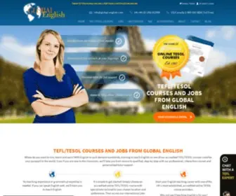 Global-English.com(Accredited Online TESOL Courses) Screenshot