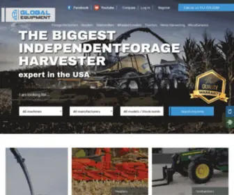 Global-Equipment.com(Global Equipment has more than 150 headers on stock) Screenshot