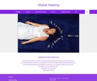 Global-Healing.com(Inner peace) Screenshot
