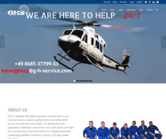 Global-Helicopter-Service.com(Global Helicopter Service) Screenshot