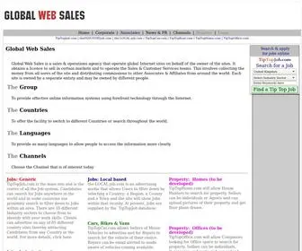 Global-Internet-Services.com(Global Web Sales) Screenshot