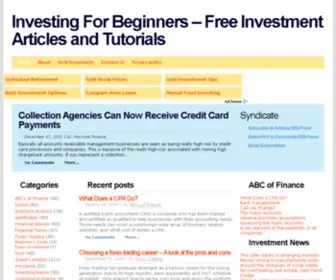 Global-Investment-Institute.com(Investing For Beginners) Screenshot