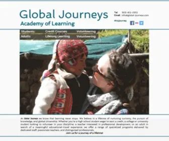 Global-Journeys.com(Global Journeys Academy) Screenshot