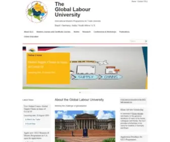 Global-Labour-University.org(The Global Labour University) Screenshot
